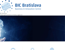 Tablet Screenshot of bic.sk