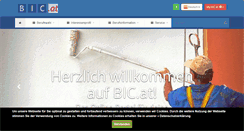 Desktop Screenshot of bic.at